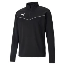 Puma TeamRise 1/4 Zip Top – Puma Black