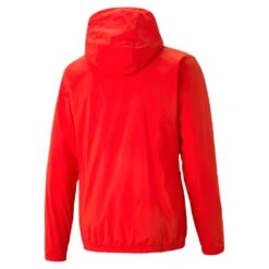 Puma TeamRise Allwetterjacke – Puma Red -Sportbekleidungs Geschäft 657396 01 B