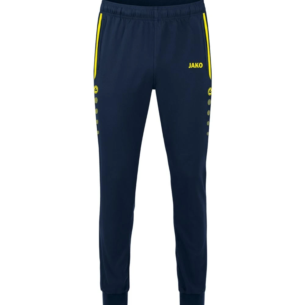 Jako Präsentationshose Allround – Marine/neongelb 3 Jako Präsentationshose Allround – Marine/neongelb