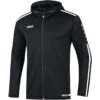 Jako Striker 2.0 Kapuzenjacke – Schwarz/weiß 2 Jako Striker 2.0 Kapuzenjacke – Schwarz/weiß -Sportbekleidungs Geschäft 6819 08