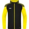 Jako Performance Kapuzenjacke – Schwarz/soft Yellow -Sportbekleidungs Geschäft 6822 808