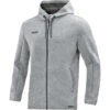 Jako Premium Basics Kapuzenjacke – Grau Meliert -Sportbekleidungs Geschäft 6829 40