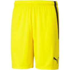 Puma TeamLiga Short – Cyber Yellow
