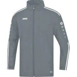 Jako Striker 2.0 Allwetterjacke – Steingrau/weiß
