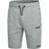 Jako Premium Basics Short – Grau Meliert 1 Jako Premium Basics Short – Grau Meliert -Sportbekleidungs Geschäft 8529 40