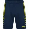 Jako Trainingsshort Allround – Marine/neongelb -Sportbekleidungs Geschäft 8589 904