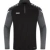 Jako Performance Ziptop – Schwarz/anthra Light -Sportbekleidungs Geschäft 8622 804