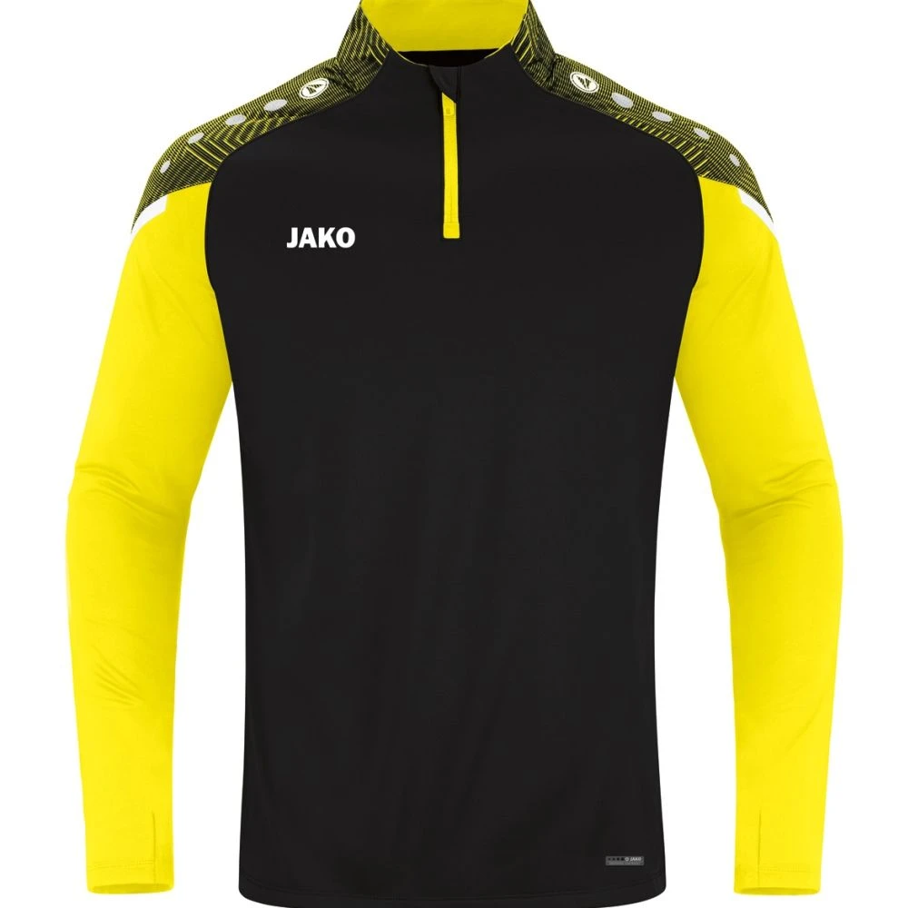Jako Performance Ziptop – Schwarz/soft Yellow 3 Jako Performance Ziptop – Schwarz/soft Yellow