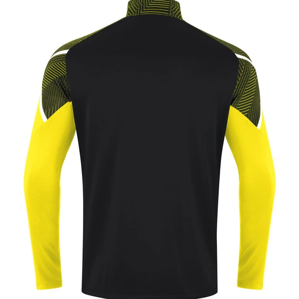 Jako Performance Ziptop – Schwarz/soft Yellow 4 Jako Performance Ziptop – Schwarz/soft Yellow – Bild 2