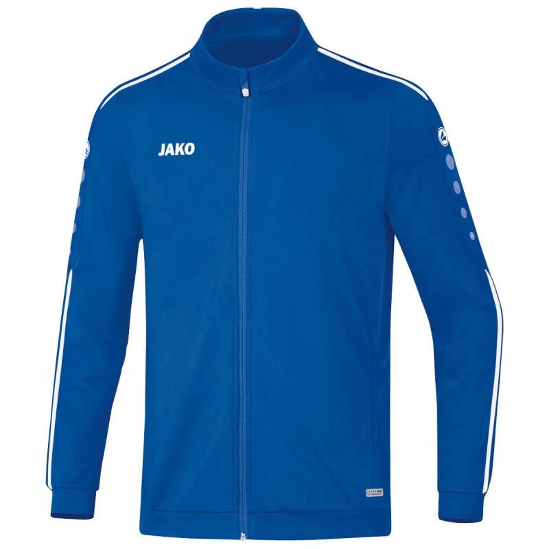 Jako Striker 2.0 Polyesterjacke – Royal/weiß 3 Jako Striker 2.0 Polyesterjacke – Royal/weiß