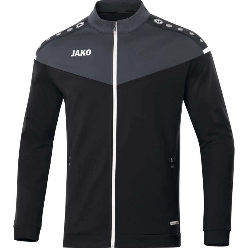 Jako Champ 2.0 Polyesterjacke – Schwarz/anthrazit 3 Jako Champ 2.0 Polyesterjacke – Schwarz/anthrazit