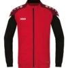 Jako Performance Polyesterjacke – Rot/schwarz -Sportbekleidungs Geschäft 9322 101