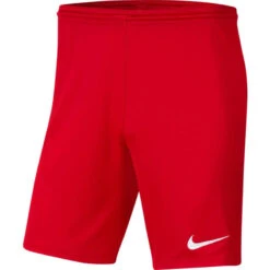 Nike Park III Short – University Red/white