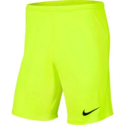 Nike Park III Short – Volt/black