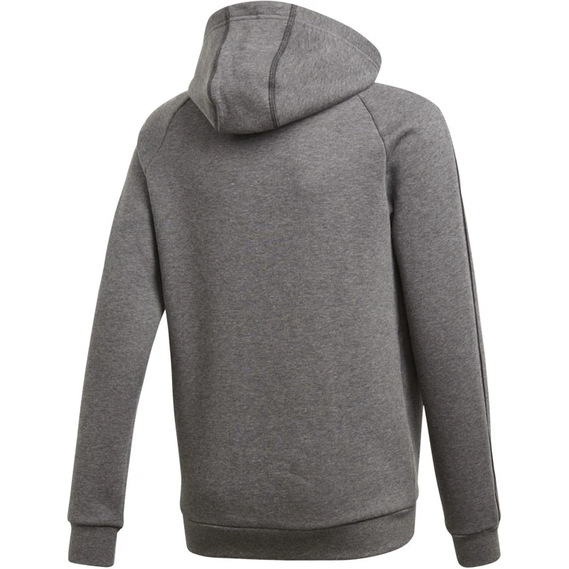 Adidas Core 18 Hoody – Dark Grey Heather/black 4 Adidas Core 18 Hoody – Dark Grey Heather/black – Bild 2