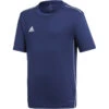 Adidas Core 18 Training Jersey – Dark Blue/white 1 Adidas Core 18 Training Jersey – Dark Blue/white -Sportbekleidungs Geschäft CV3494 APP photo front transparent