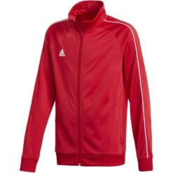 Adidas Core 18 Polyesterjacke – Power Red/white