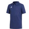 Adidas Core 18 Polo – Dark Blue/white -Sportbekleidungs Geschäft CV3680