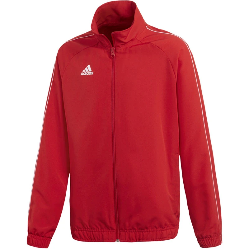 Adidas Core 18 Präsentationsjacke – Power Red/white 3 Adidas Core 18 Präsentationsjacke – Power Red/white