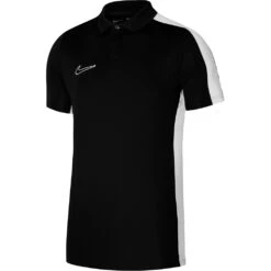 Nike Academy 23 Polo – Black/white/white