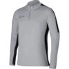 Nike Academy 23 Drill Top – Wolf Grey/black/whit -Sportbekleidungs Geschäft DR1352 012