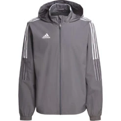 Adidas Tiro 21 Allweather Jacket – Team Grey Four Mel