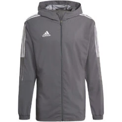 Adidas Tiro 21 Woven Jacket – Team Grey Four Mel