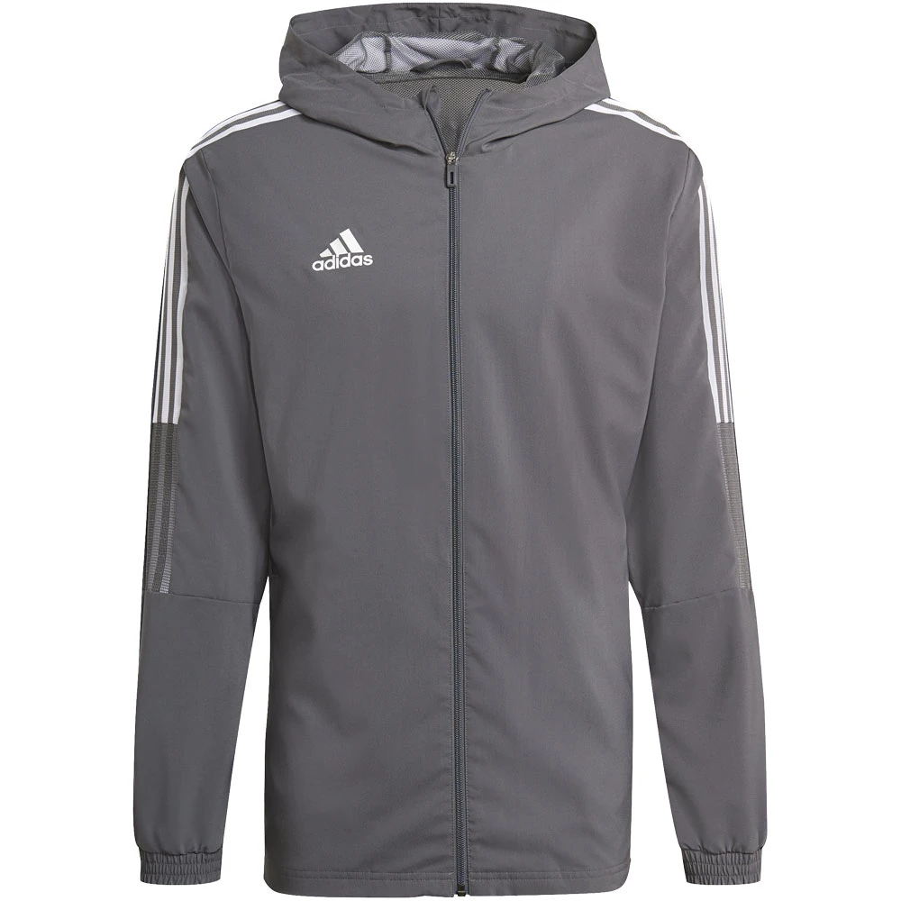 Adidas Tiro 21 Woven Jacket – Team Grey Four Mel 3 Adidas Tiro 21 Woven Jacket – Team Grey Four Mel